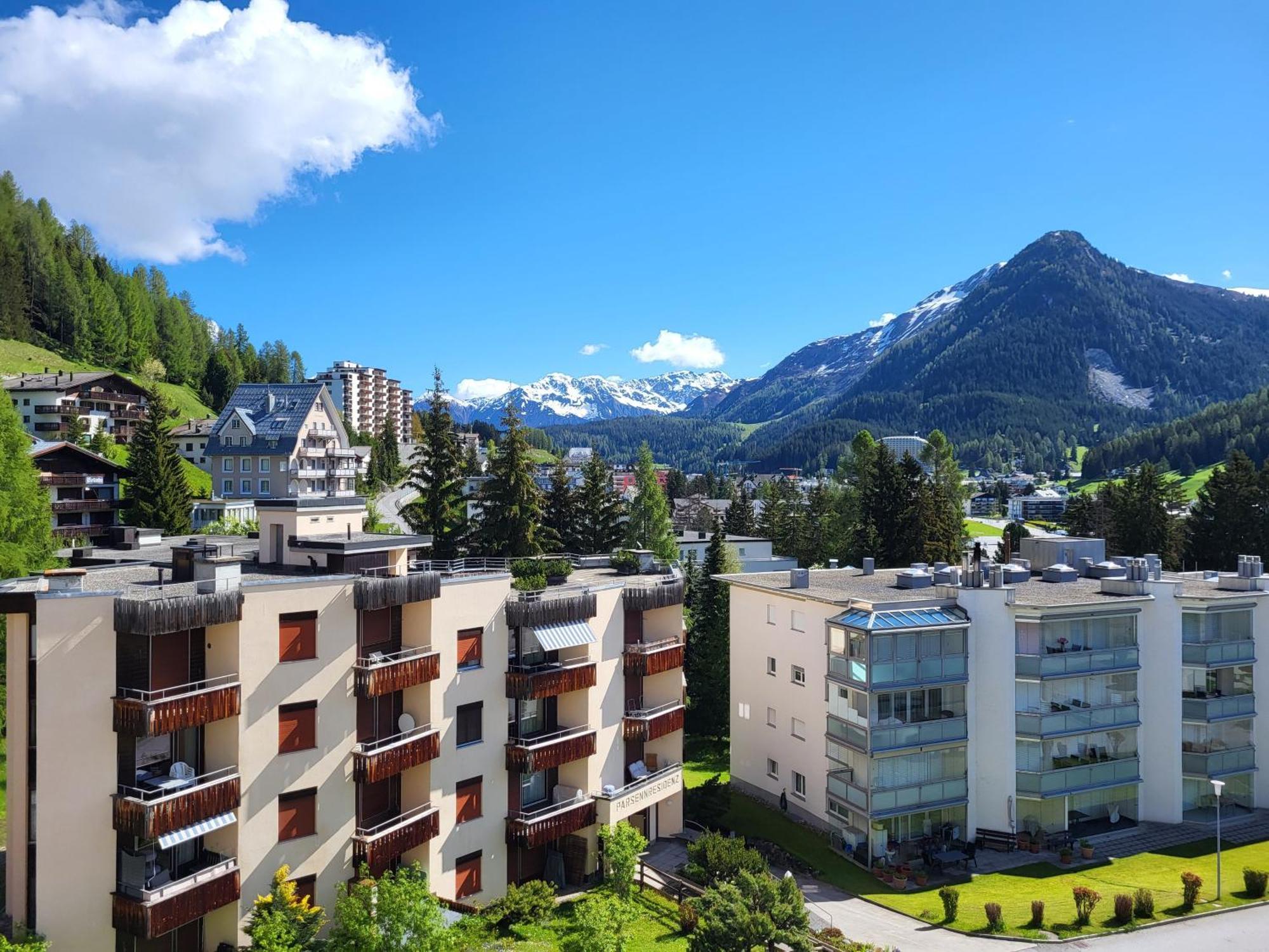 Ferienwohnung Parsenn Peaks Panorama Davos Exterior photo