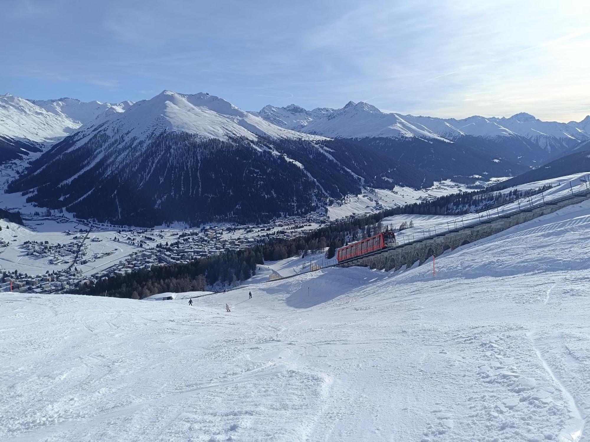 Ferienwohnung Parsenn Peaks Panorama Davos Exterior photo