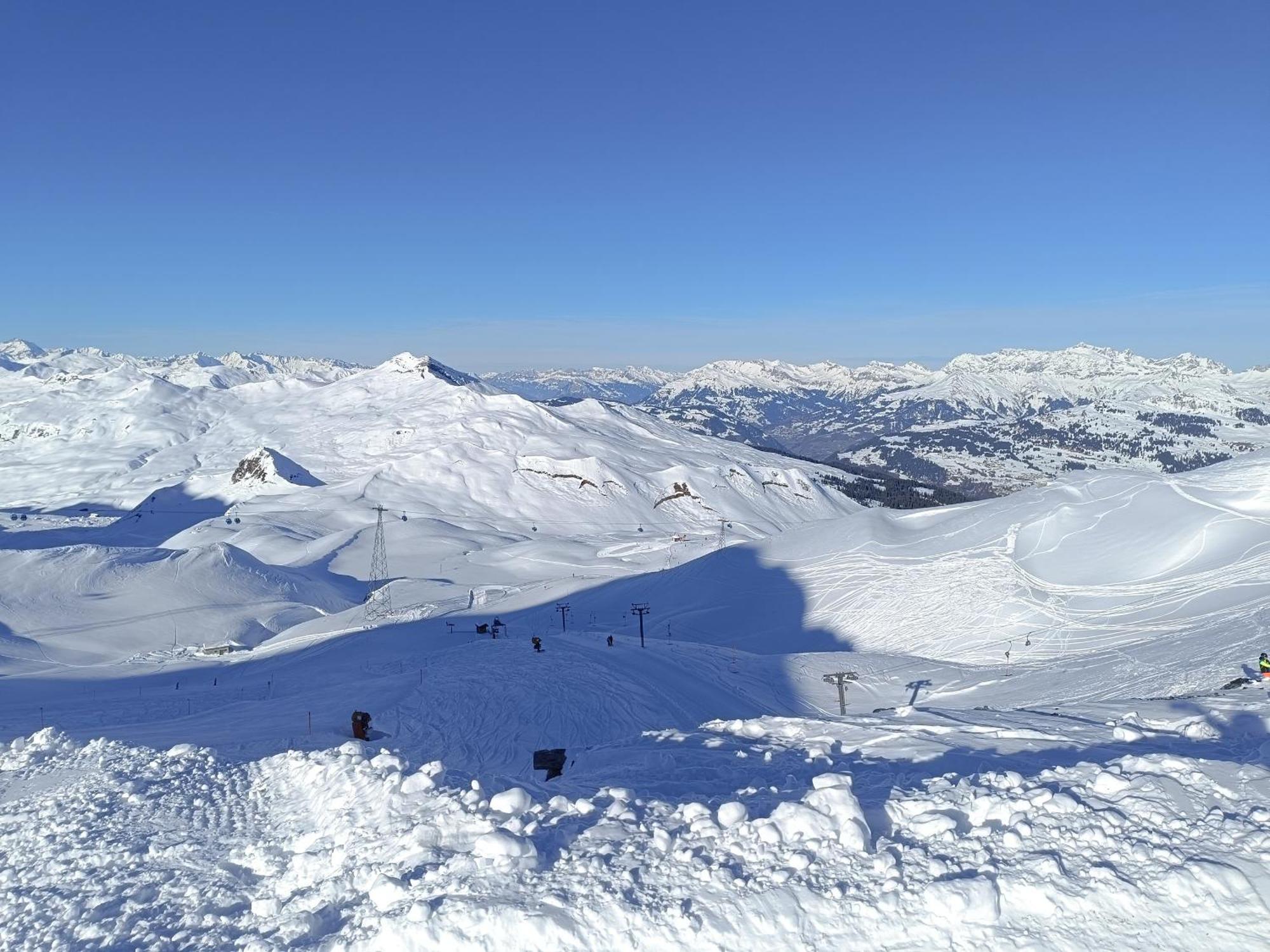 Ferienwohnung Parsenn Peaks Panorama Davos Exterior photo